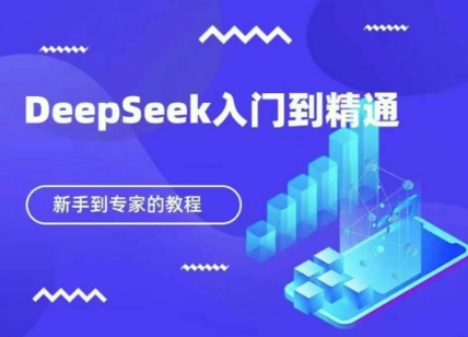 DeepSeek快速从入门到精通,新手的保姆级教程-阿强资源站